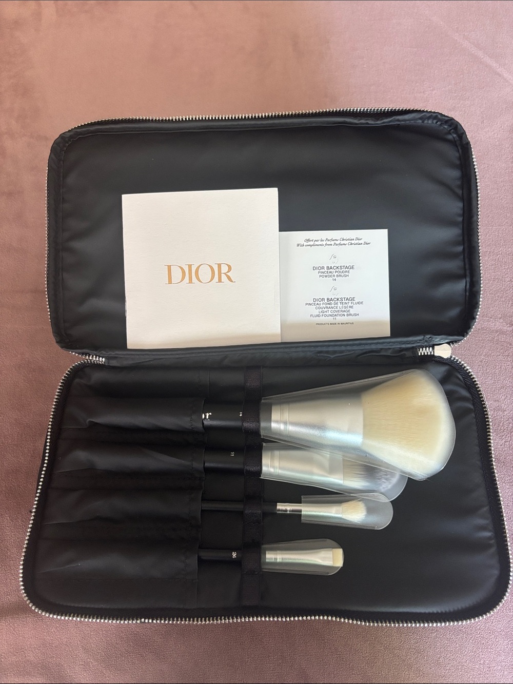 Dior GWP Backstage Black Makeup Case
